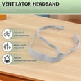thumbnail image 4 of For Philips Respironics Dreamwear CPAP/BiPAP Ventilator Headband Headgear Replacement Part with Comfortable Nasal Pillow Mask Design, 4 of 5