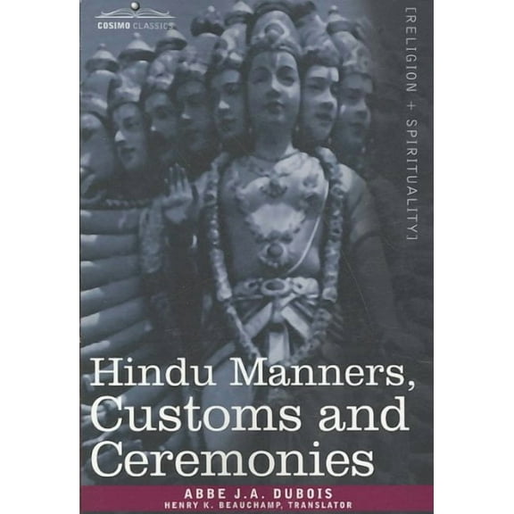 Hindu Manners, Customs and Ceremonies (Paperback)