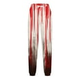 thumbnail image 5 of WXLWZYWL Halloween Sweatpants for Women Scary Bloody Splash Print Fleece Lined Bottoms Gym Workout Pants Halloween 2024 Fall Jogger Pants, 5 of 5