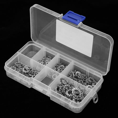 

300pcs 304 Stainless Steel Lock Washer Serrated Washer For Wash Shop Home Repairing Wash Machine