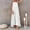White, variant on Ichaunyi Summer Dresses Clearance Fashion Women Summer Casaul Solid Camis Sleeveless Bandage Vest Long Dress