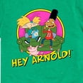thumbnail image 3 of Hey Arnold! - Arnold and Friends - Toddler And Youth Short Sleeve Graphic T-Shirt, 3 of 5