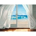 thumbnail image 3 of Benson, Pierre 24x19 Black Modern Framed Museum Art Print Titled - Window by the Sea, 3 of 5
