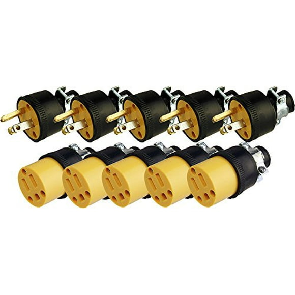 Male And Female Extension Cord Ends