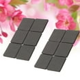 thumbnail image 1 of unbranded 12Ud Almohadillas Para Patas De Muebles Antideslizantes Con Adhesivo Negro, 1 of 8