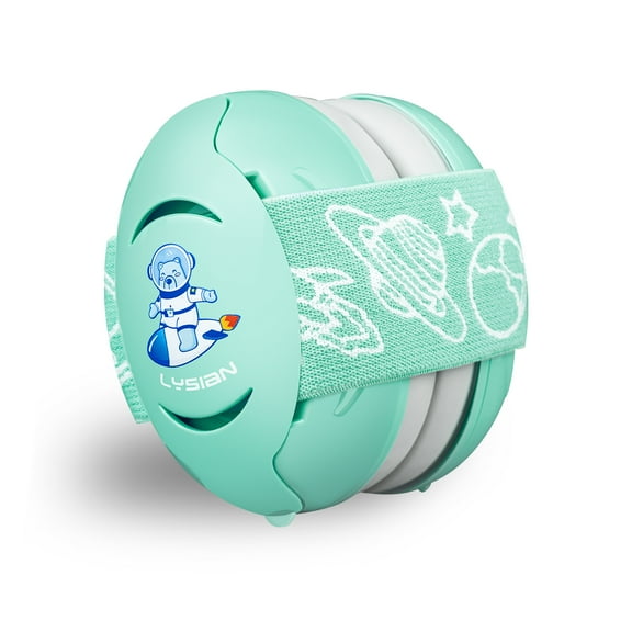 LYSIAN Adjustable Lightweight Sound Reducing Protective Ear Muffs, 25dB Noise Reduction