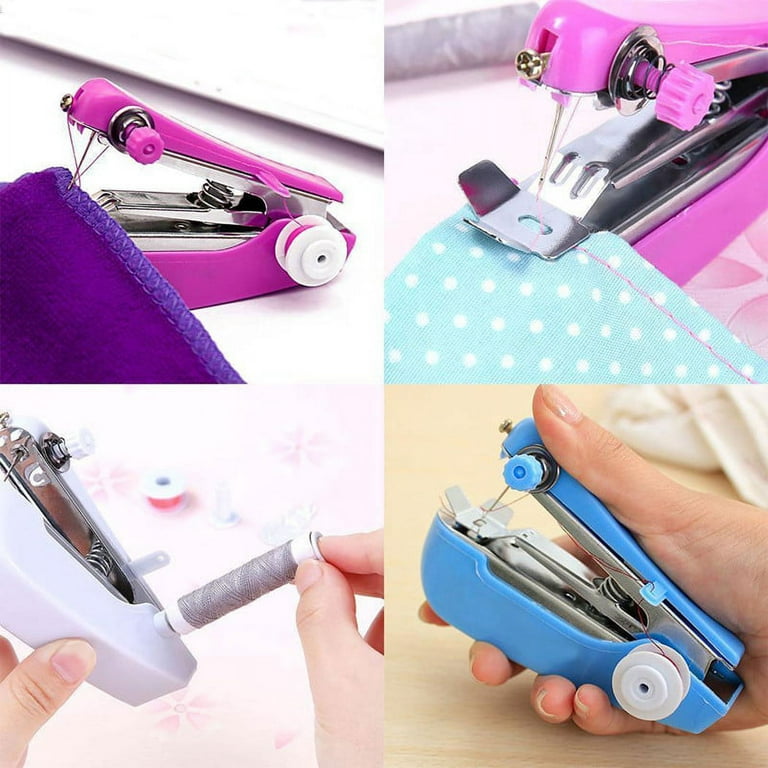Mini Manual Stapler Style Hand Sewing Machine , Clothes Stitch