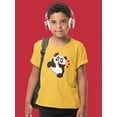 thumbnail image 2 of A Panda With Hearts T-Shirt Juniors -Image by Shutterstock,  Large, 2 of 4