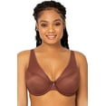 thumbnail image 6 of Sheer Mesh Plunge T-Shirt Bra - Retro Roses, 6 of 28