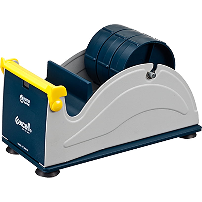 Excell EX17 Steel Desk Top Tape Dispenser 3 in. wide **suction cup
