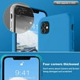 thumbnail image 3 of Entronix Silicone Soft Case Designed for iPhone 11 Shockproof Durable Slim Fit, Aqua, 3 of 5