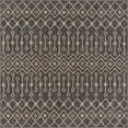 thumbnail image 1 of Unique Loom Outdoor Trellis Geometric Rug 7'10 x 7'10 Square Charcoal Gray/Beige, 1 of 1