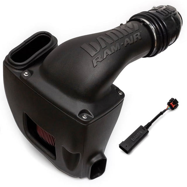 Banks Power Cold Air Intake 42266 Ram-Air; Black Tube; Oiled Red Filter; With Air Box
