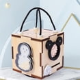 thumbnail image 3 of Bloque Ocupado Portátil De Seis Lados, Juguete Educativo Interactivo De Madera Para Padres E Hijos, Cubo De Color Brillante, Juguete Para Niños, Guardería En Casa Noticed FN002770-00, 3 of 6