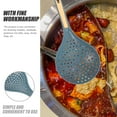thumbnail image 6 of KALLORY Noodle Strainer Spoon 1Pcs with Long Handle for Straining and Frying in Blue Abs for Housewives, 6 of 8