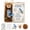 Bluebird, variant on Emotional Support Glass Animal Gift Set, With Encouragement Greeting Card, Comfort Gift For Christmas Birthday Friendship Comfort Present (Hippopotamus)