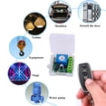 thumbnail image 4 of Yeacher Smart Home 433Mhz DC 1CH Wireless Remote Switch Relay Receiver Universal Remote Control Switch Module and RF Remote Controls 1527, 4 of 8