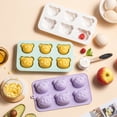 thumbnail image 1 of Vwrxbz Moule de Cuisson en Silicone Cakan Antiadhésif à 6 Cavités avec Formes d'Animaux Mignonnes Résistant à la Chaleur Réutilisable pour Muffins et Chocolat, 1 of 6