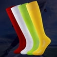 thumbnail image 4 of Football Socks Solid Color  Thick Moisture Wicking Soccer Socks Athletic Socks, 4 of 8