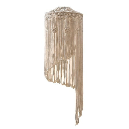 

IMSHIE Macrame Lamp Shade - Bohemian Decor | Boho Pendant Light Cover | Knitting Lamp Shade | Ceiling Light Shade Fitting for Living Room Bedroom Dorm Room
