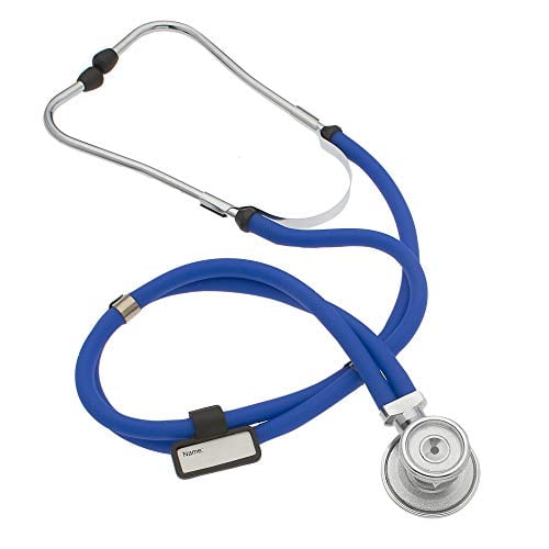 Premium Stethoscopes Sprague Double Tube Adult and Pediatric Stethoscope - Ideal Gift for EMT, Nurse, Doctor, Medical Student, Paramedic and First Responders Includes Accessories (ROYAL BLUE) Premium Stethoscopes Sprague Double Tube Adult and Pediatric Stethoscope - Ideal Gift for EMT, Nurse, Doctor, Medical Student, Paramedic and First Responders Includes Accessories (ROYAL BLUE)