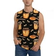 thumbnail image 2 of Picia Bee and Honey mens Cotton Tank Undershirts , Moisture-wicking Ribbed Tanks, Lightweight Cotton Tank Undershirts-XX-Large, 2 of 8