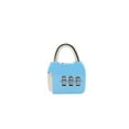 thumbnail image 1 of Riwesomey Candado para maleta con contraseña, código de combinación de aleación de Zinc Digital, estuche para equipaje, candado para mochila, Hardware Herramientas y ferretería Cielo azul Riwesomey TO001083-01, 1 of 6