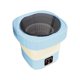 thumbnail image 1 of Lavadora portátil Mini lavadora secadora plegable Lavadora de cubo de elución pequeña para dormitorio de apartamento Azul, Azul, 1 of 5