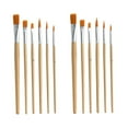 thumbnail image 5 of LABSERRON Artist Brushes 12Pcs Oil Painting Brush Set for Professionals and Students, 5 of 8