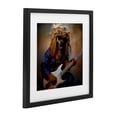thumbnail image 2 of Stupell Industries Eclectic Musician Canine Clark Black Framed Print Under Glass, 16 x 16, by Sean Parnell, 2 of 8