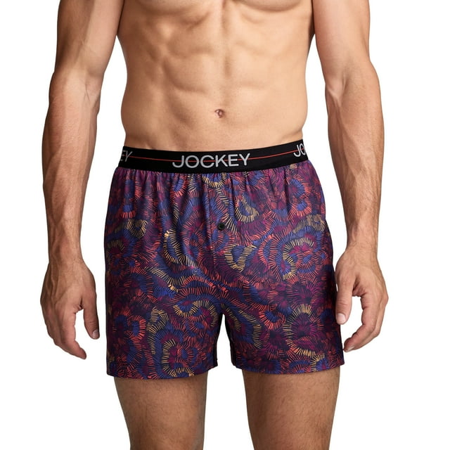 Jockey Boxeur Actif en Microfibre pour Hommes 4,5 Po