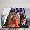 thumbnail image 3 of Jenna Actors Ortega Blanket Throw Blanket Soft Microfiber Blankets for Living Room Couch Sofa Bedroom 50"x40", 3 of 6