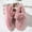 Pink, variant on YOUYEDIAN Loafers for Women Winter Plush Slip On Versatile Round Toe Warm Casual Platform Fuzzy Flats Fashion Strap Deco Outdoor Walking Shoes