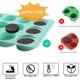thumbnail image 3 of Moldes redondos para galletas de chocolate, cilindro de cavidad, cubierta de chocolate, moldes de silicona para galletas, mini pasteles de dulces, gelatina para hornear (paquete de 2), 3 of 3