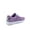 Purple, variant on Remy-18 Women's Fashion Flat Glitter Light weight Lace Up Rubber Running Athletic Shoes ( Purple, 5.5 )