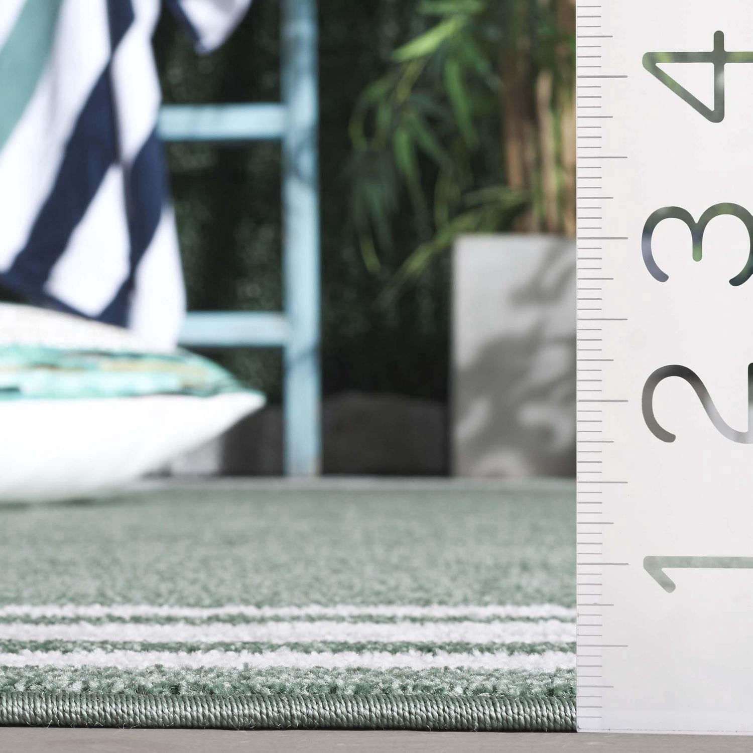 SAFAVIEH Cabana Rado  Bordered Indoor/Outdoor Area Rug