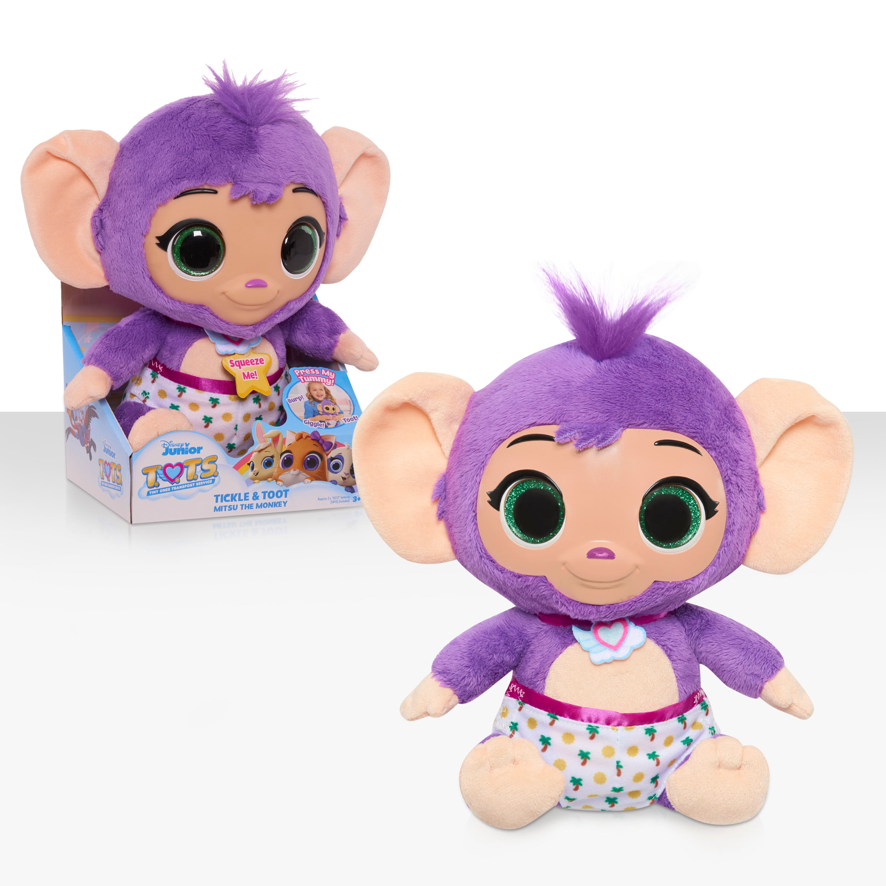 KC Plush Toy Doll 14 1/2" Stuffed Animal TOTS New Disney Authentic T.O.T.S