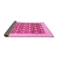 thumbnail image 2 of Ahgly Company Indoor Rectangle Oriental Pink Modern Area Rugs, 8' x 10', 2 of 4