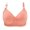 Pink womens tops, variant on Dianli Bras for Women Solid Loose Casual Vintage Woman's Solid Color Comfortable Hollow Out Perspective Bra Underwear No Rims Sale Clothes