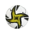 thumbnail image 1 of VONKY Machine Stitched Soccer Ball For Exceptional Air Retention Machine Stitched Panels For Added yellow, 1 of 6