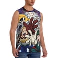 thumbnail image 2 of Animation My Hero Academia Men's Tank Top Lightweight Summer Sleeveless Tee Shirt Muscle Tank Tops Workout T-Shirts Casual Athletic Undershirts, 2 of 7