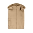 thumbnail image 3 of Womens Winter Vest Quilted Puffer Vest Zip Up Sleeveless Outerwear Jacket Women Thermal Sleeveless Cropped Vests Stand Collar Lightweight Travel Vests Casual Trendy Workout Vest for Women, 3 of 8