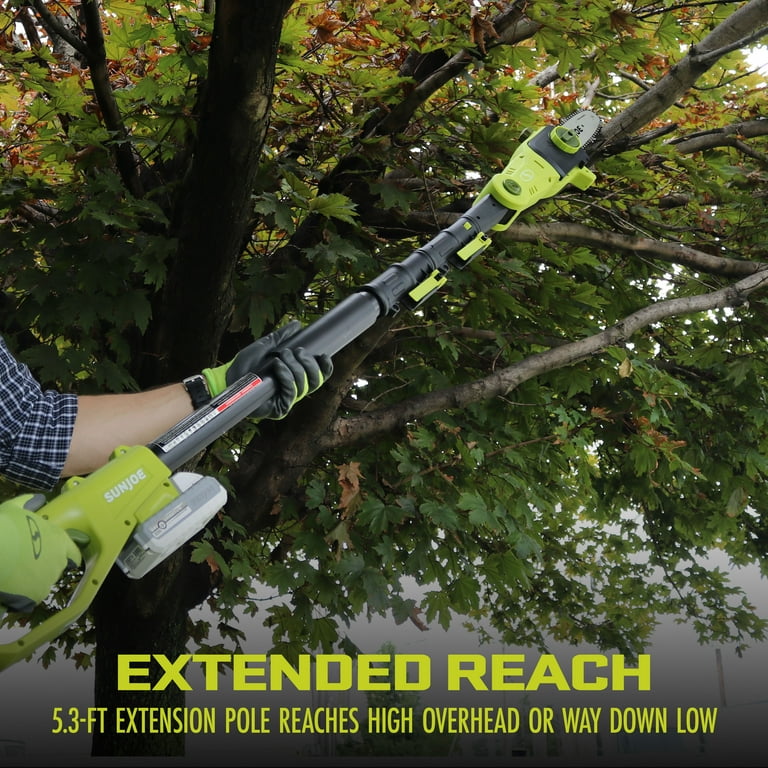 Sun Joe 24V 3-in-1 Yard Care: Hedge Trimmer, Pole Saw, Leaf Sun Joe 24V 3-in-1 Yard Care: Hedge Trimmer, Pole Saw, Leaf
