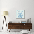 thumbnail image 2 of Global Gallery's 'Snowflake Sayings II' by Elyse DeNeige Stretched Canvas Wall Art, 2 of 4