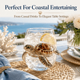thumbnail image 5 of 3D Ocean Animal Glassware, Sculpted Marine Animal Wine Cup, Octopus Seahorse Crab Turtle Whale Shark Glass for Coastal Decor and Home Bar, 5 of 7