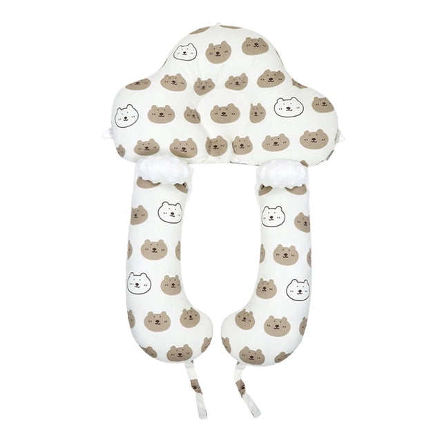 Almohada recién nacido,Almohada para recién nacido Pilar calmante para dormir para bebé,Almohada suave para niños pequeños para dormir Almohada infantil,Almohada de viaje para