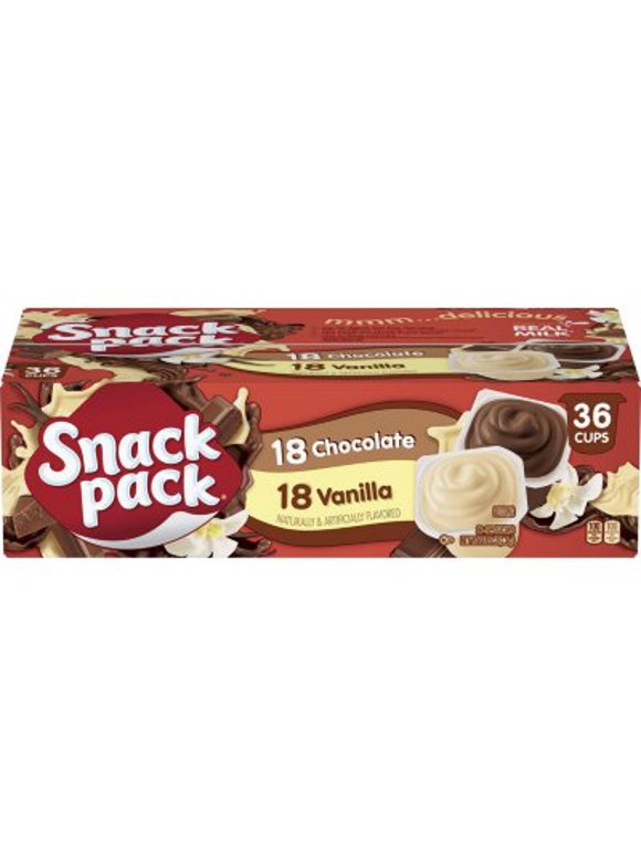 Snack Pack Pudding Variety Pack (3.25 oz., 36 pk.)