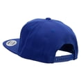 thumbnail image 3 of Italy Skull Embroidered Wool Blend Prostyle Snapback - Royal OSFM, 3 of 5