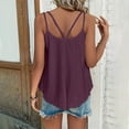 thumbnail image 5 of LIaqionyy Womens Summer Tops 2024 Tank Tops Mesh Loose Sleeveless Camisole Scoop Neck Boho Flowy Shirts, 5 of 6