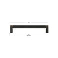thumbnail image 2 of GlideRite 6-5/16 in. 160mm Center to Center Smooth Bar Pull, Oil Rubbed Bronze, 2 of 4